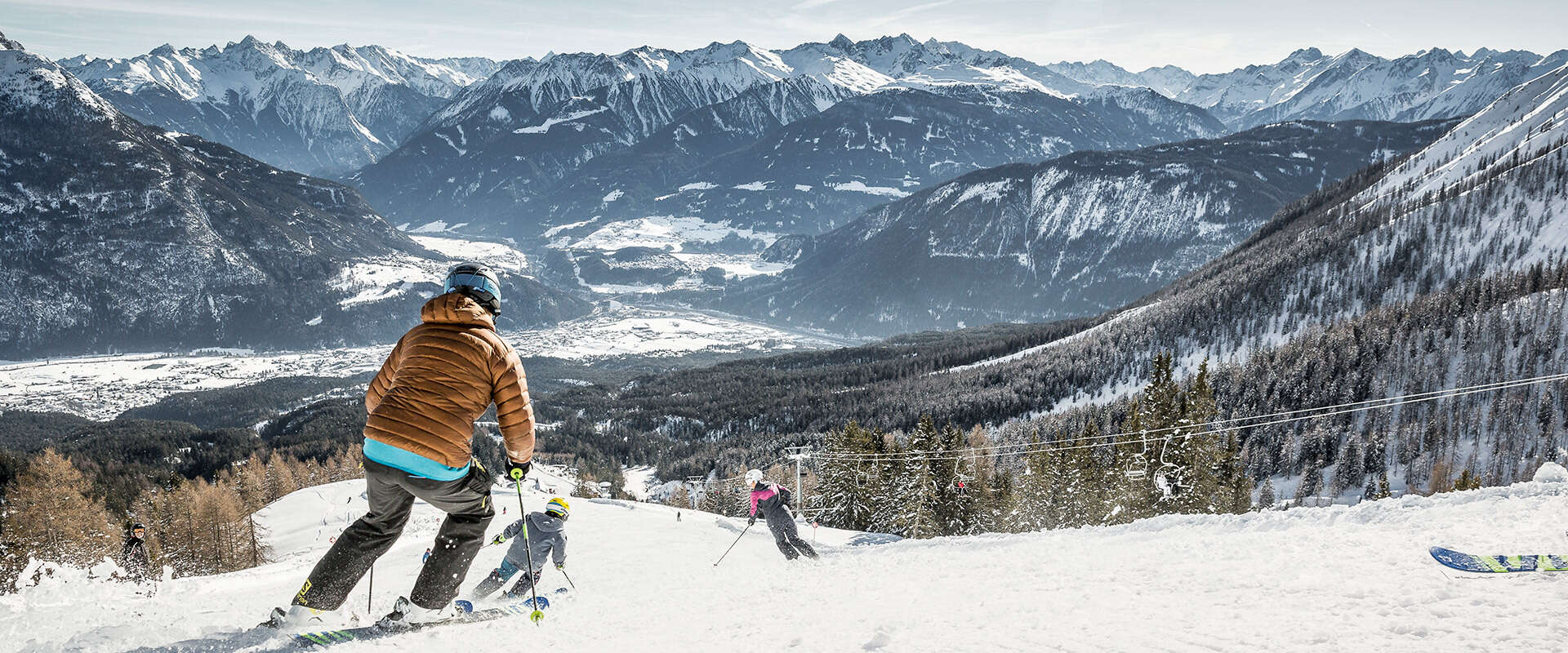 Skifahren in der Outdoorregion Imst