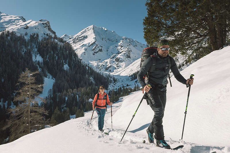 Skitour in den Tiroler Bergen